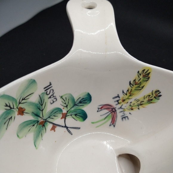 Floral Ceramic Gravy Boat/Separator - Vintage - Picture 7 of 12